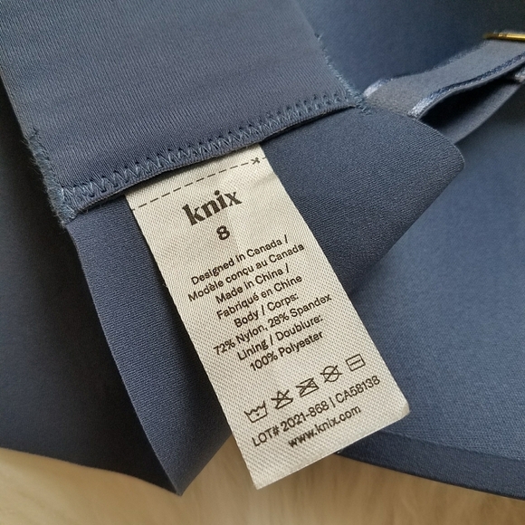 Knix Wingwoman Bra in Indigo - Picture 7 of 11